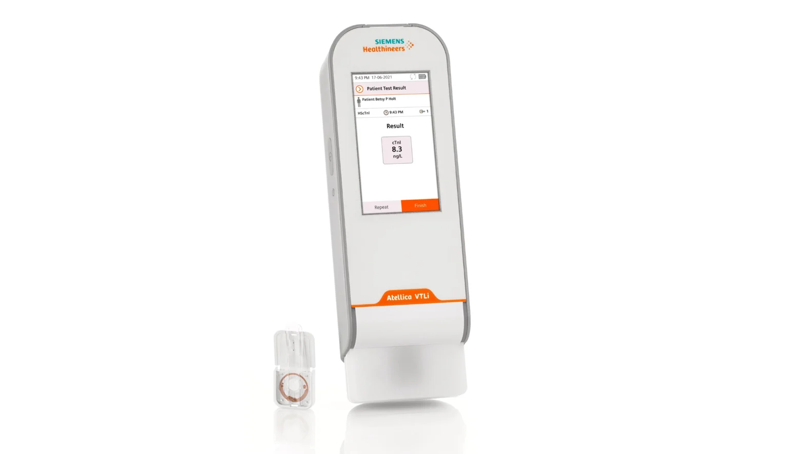 A handheld medical device