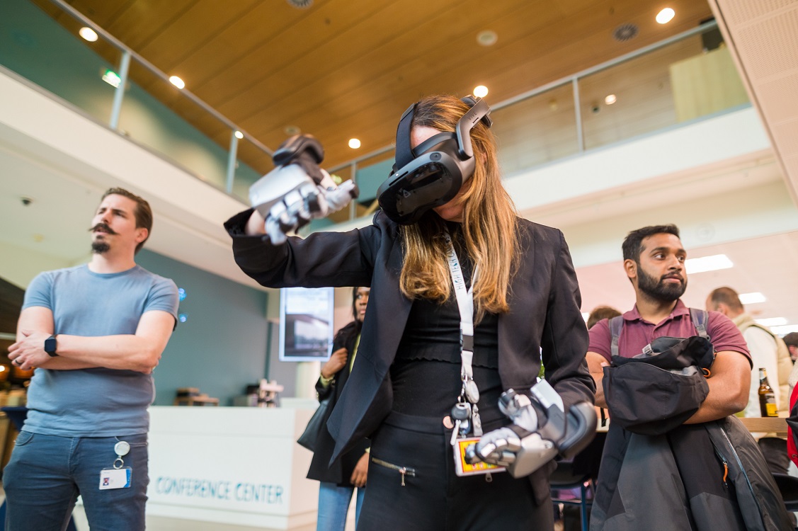 Virtual Reality demo at High Tech Campus Eindhoven