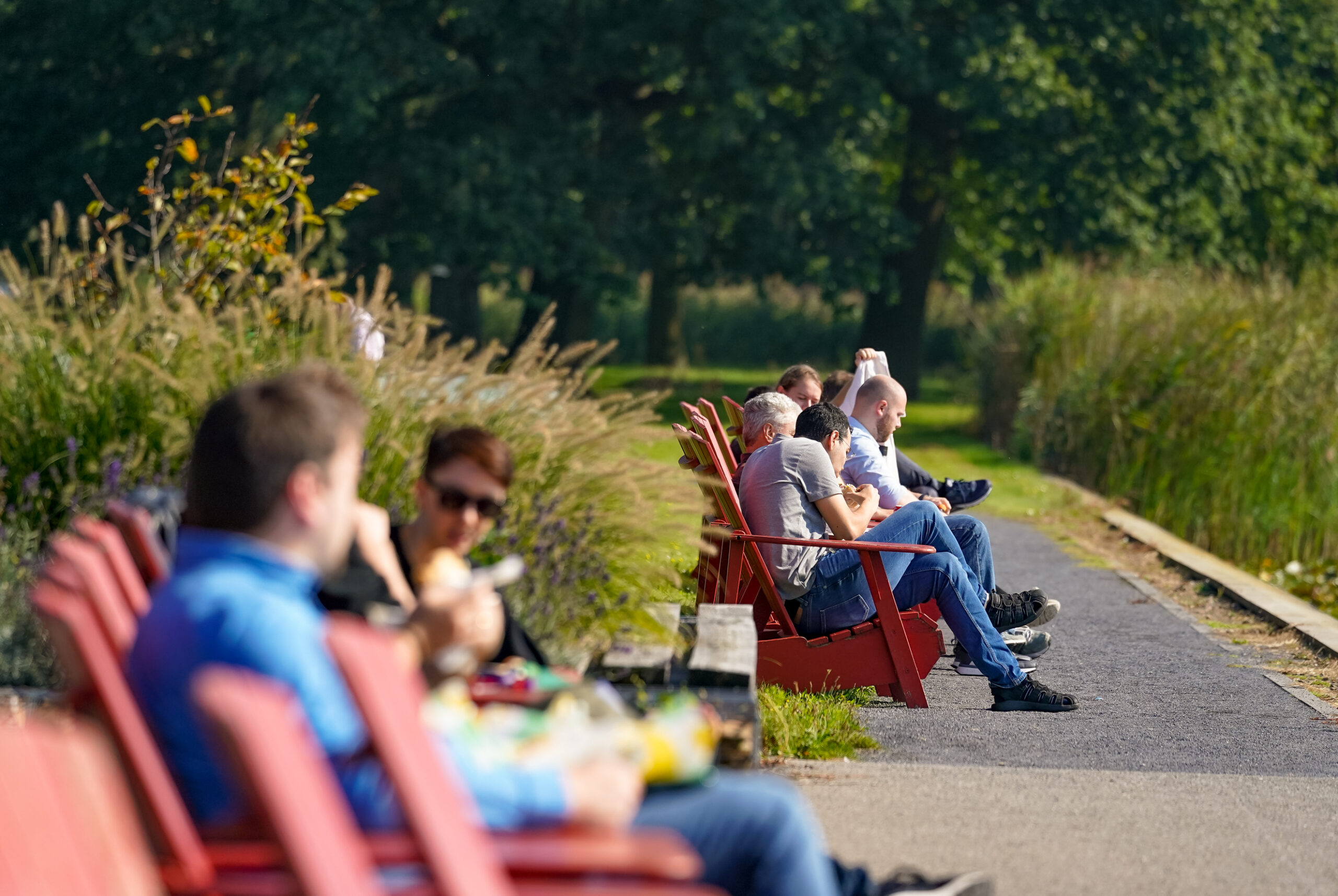 Lunch outdoor, High Tech Campus Eindhoven