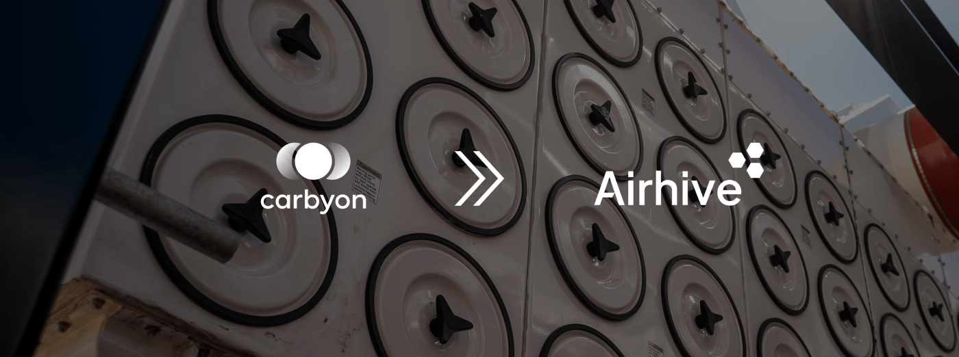 Airhive acquires Carbyon, creating a European leader in low-cost direct air capture technology