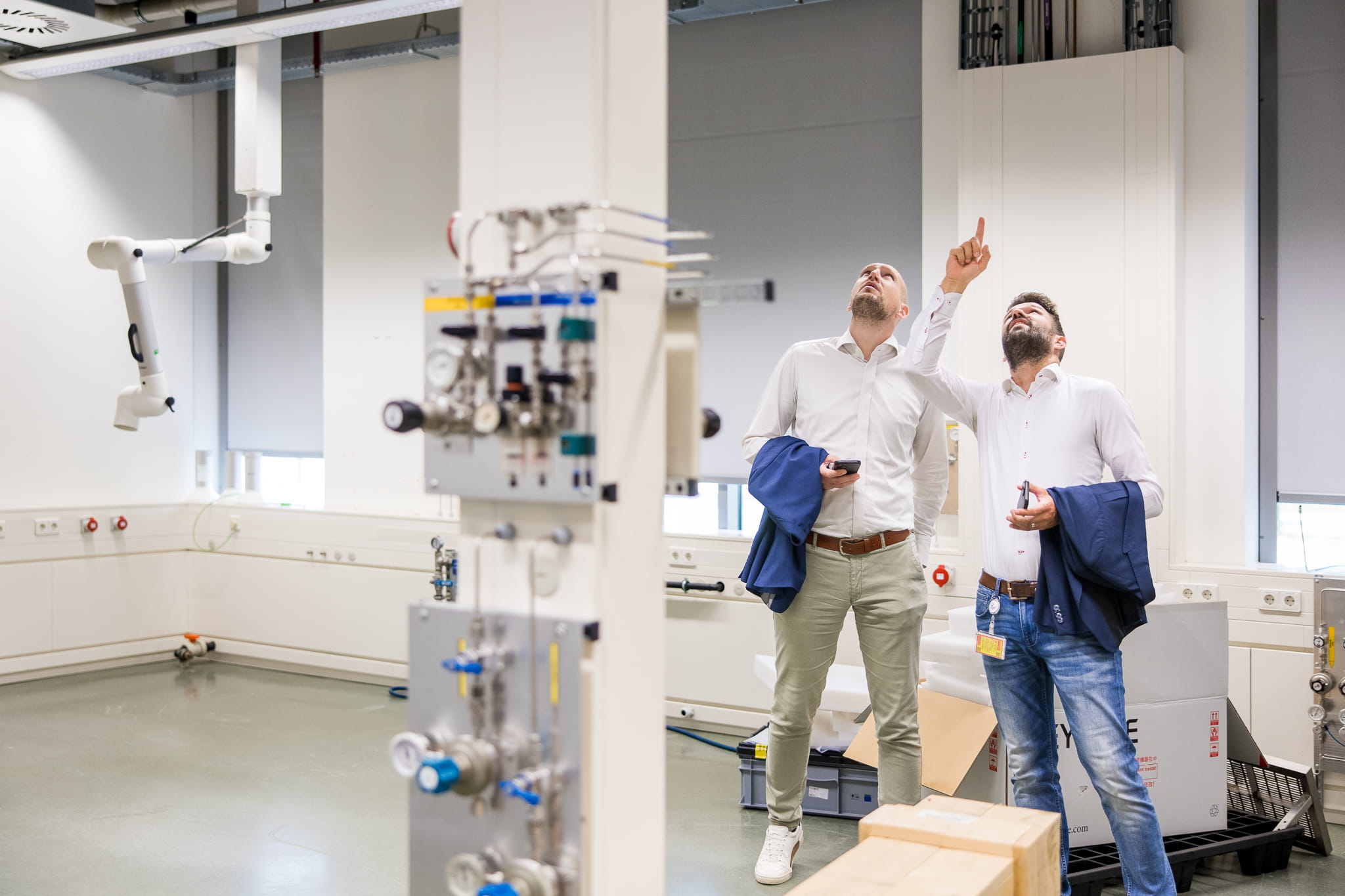 Electrotechnical biochemical lab space at High Tech Campus Eindhoven