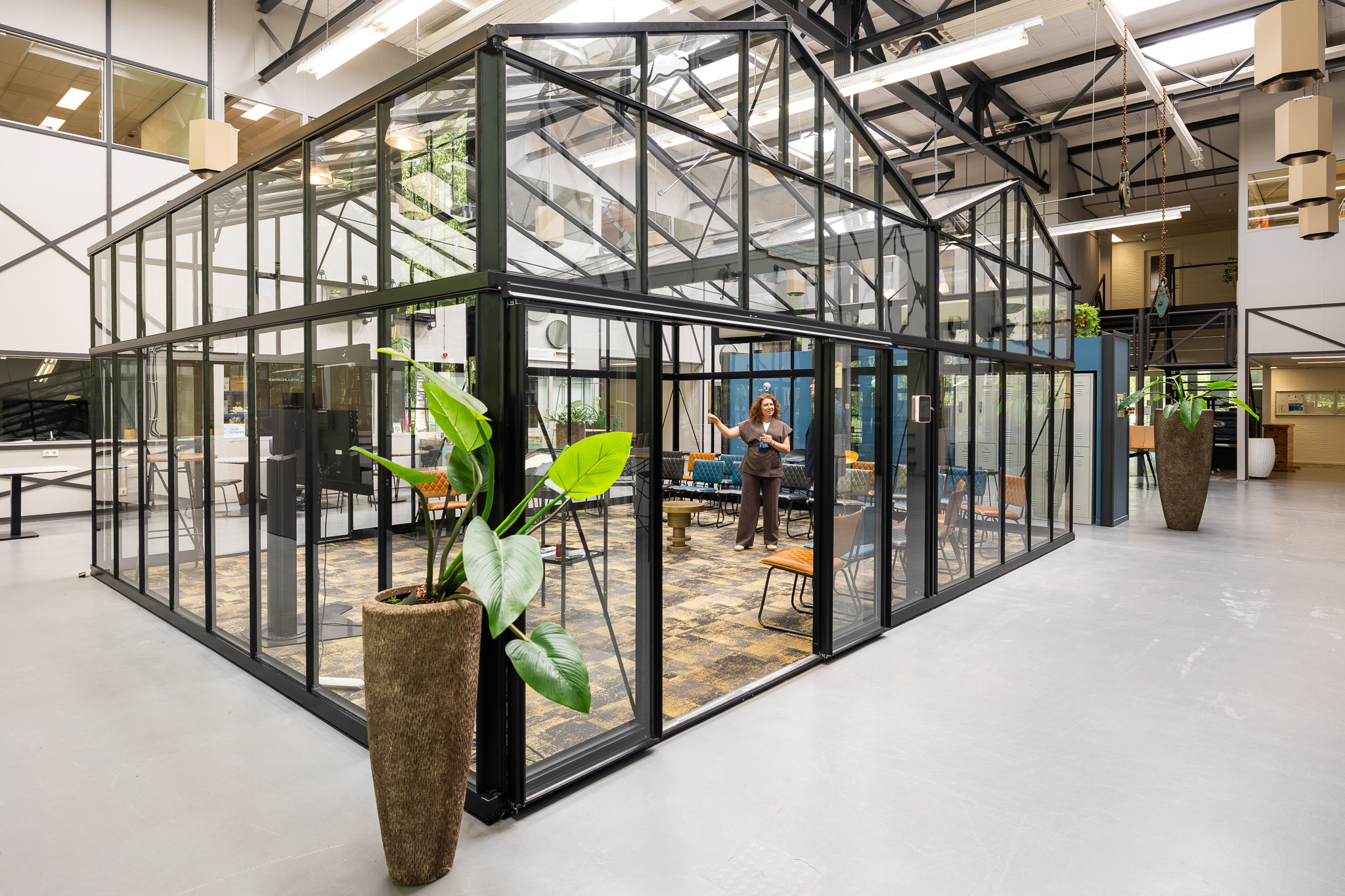 Startup space in HTC 27 at High Tech Campus Eindhoven