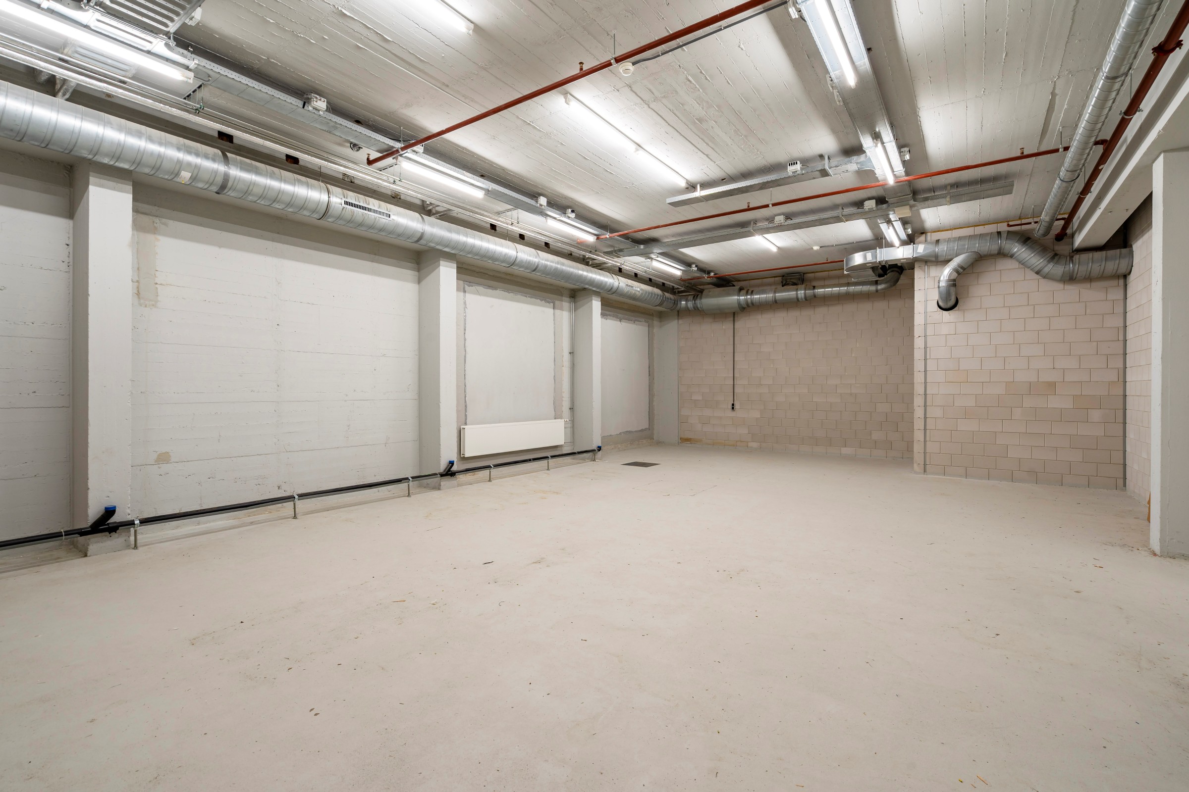 Technical rooms & storage