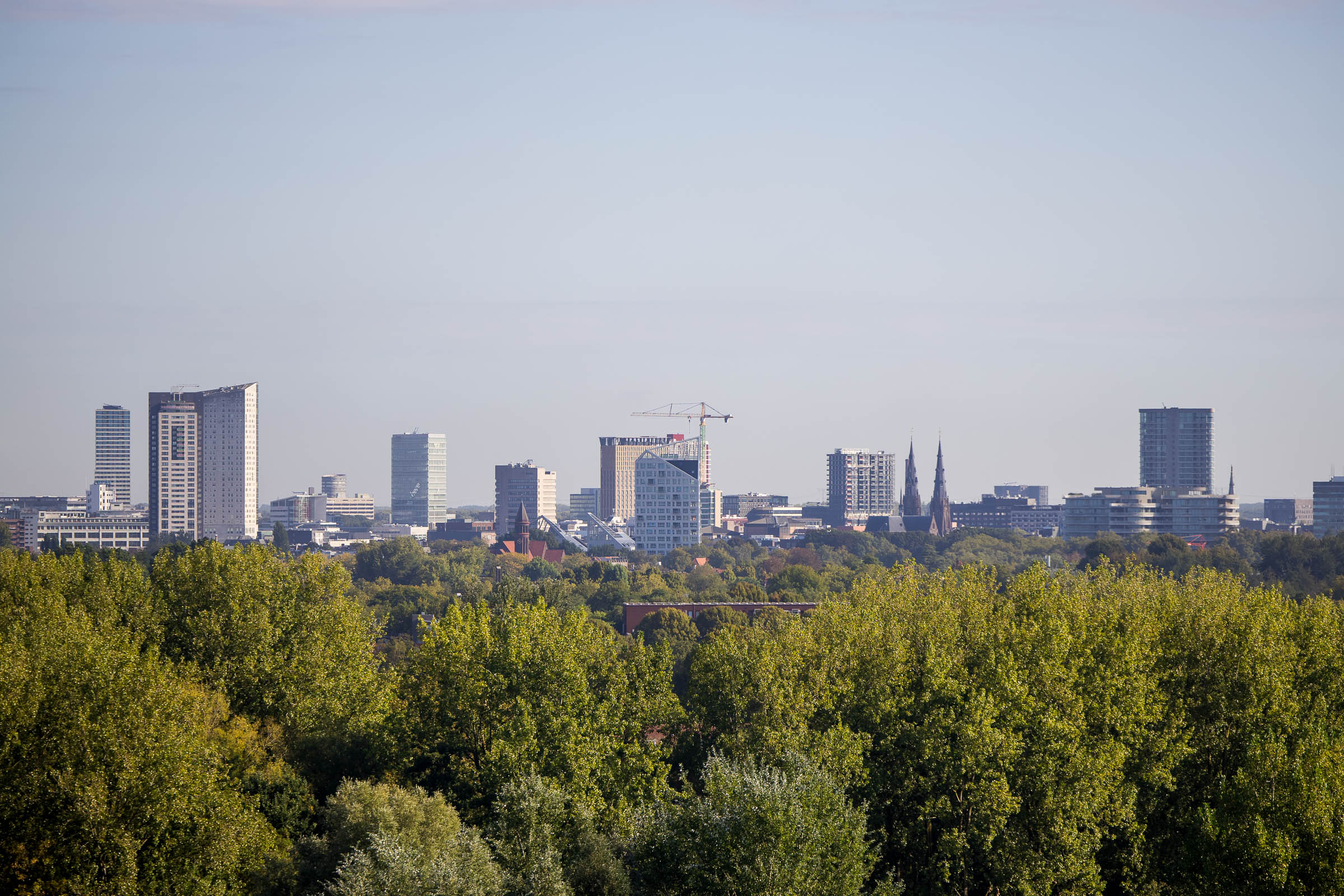 Eindhoven skyline from High Tech Campus Eindhoven